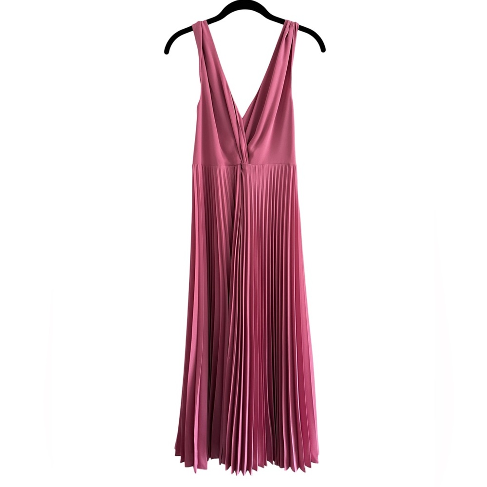 Vince Pink Pleated Dress